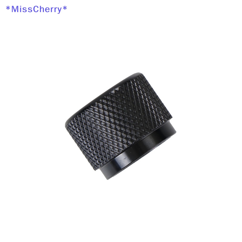 Núm Vặn Chiết Áp Bằng Nhôm Màu Đen Đường Kính 20mm x 15.5mm Mới