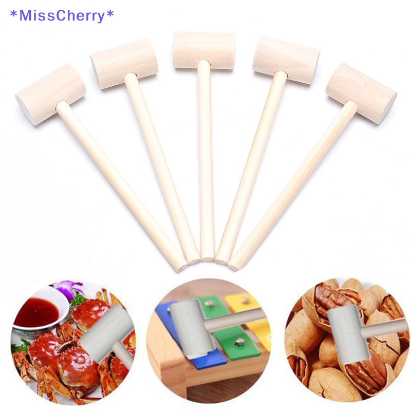 Bộ 5 Búa Gỗ Đồ Chơi Cho Bé Mới