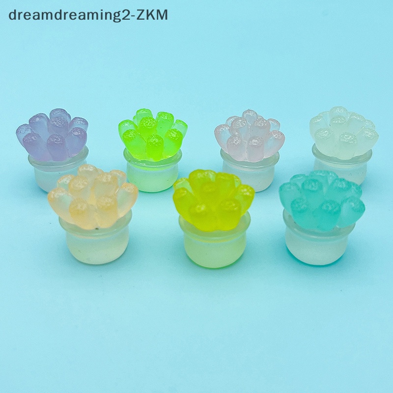 [Dreaming] Bộ 2 Sản Phẩm Trang Trí Xe Hơi Mini Bằng Nhựa Phát Quang