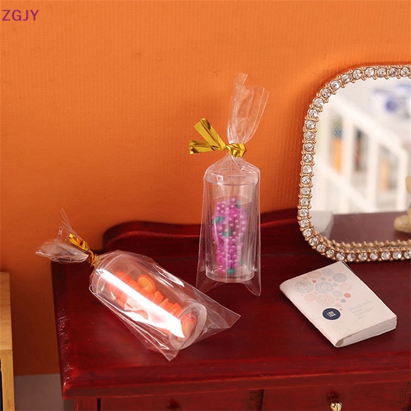 Set 2 / 5 Túi Đựng Kẹo / Trái Cây 1: 12 Trang Trí Nhà Búp Bê Mới