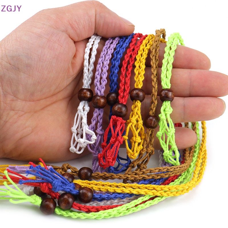 1 Vòng cổ Bằng Đá Rỗng Có Thể Điều Chỉnh DIY Mới