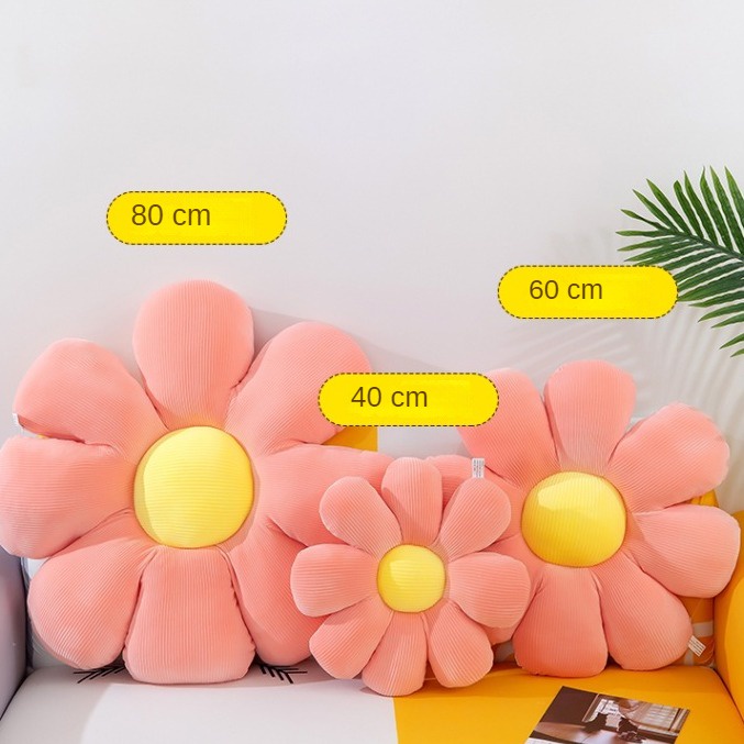 Gối Tựa Lưng Trang Trí sofa Hình Hoa Cúc