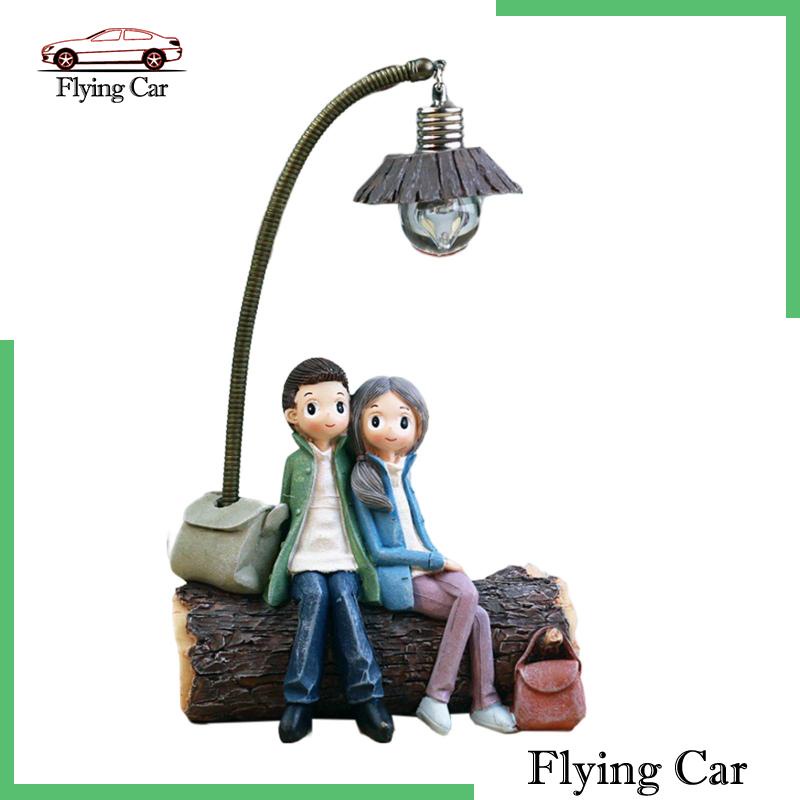 [Lzdjfmy2] Tượng Cặp Đôi Trang Trí Phòng Khách Phòng Ngủ