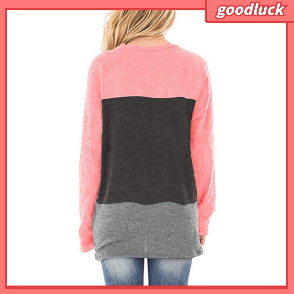 Áo Thun Dài Tay Cổ Chữ V Thắt Nút Chéo Vạt Chéo Màu Sắc Thời Trang Dành Cho Nữ