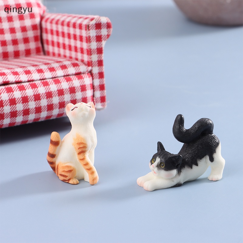 Ghế Đẩu Hình Mèo Dễ Thương Trang Trí Sân Vườn Cho Bé