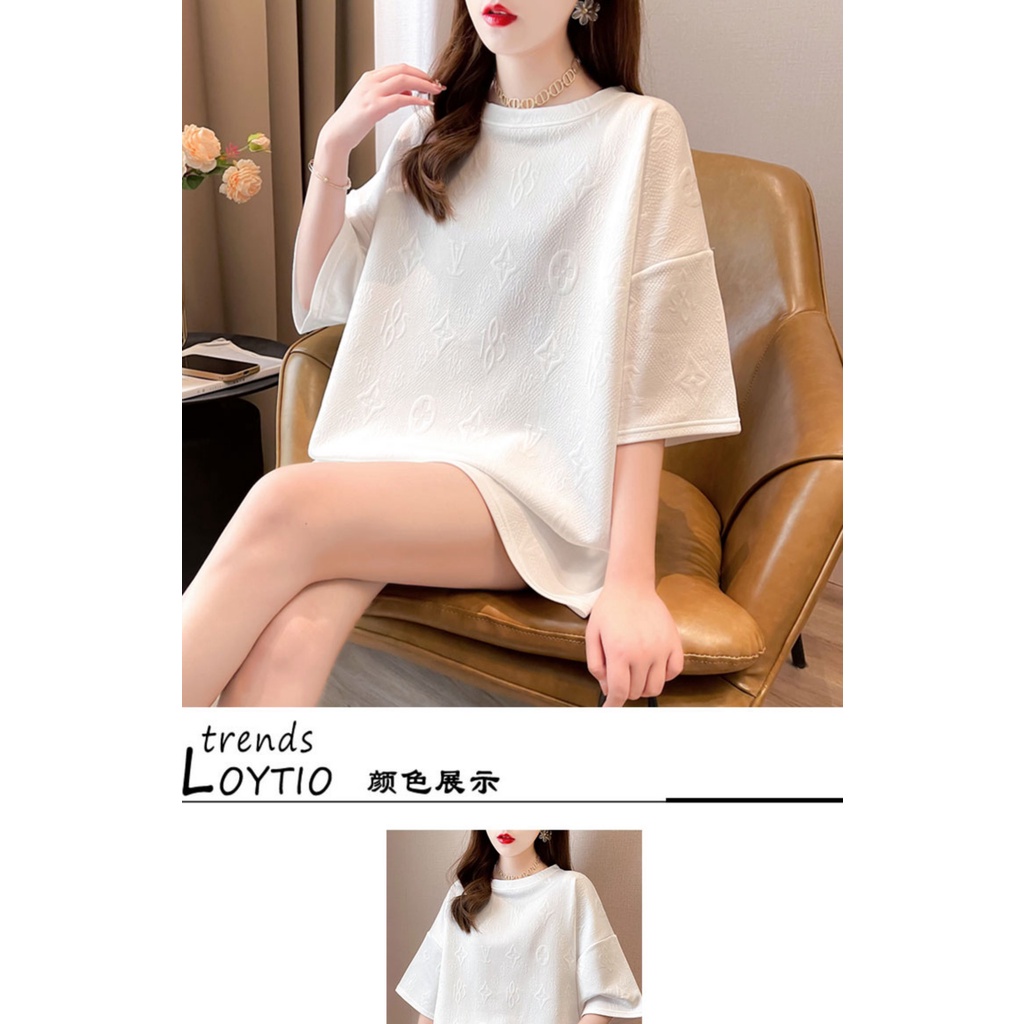 Nrvp Áo Thun Oversize In Hình Cô Gái Thời Trang Đường Phố Mùa Hè Nhật Bản Mới Cho Nữ