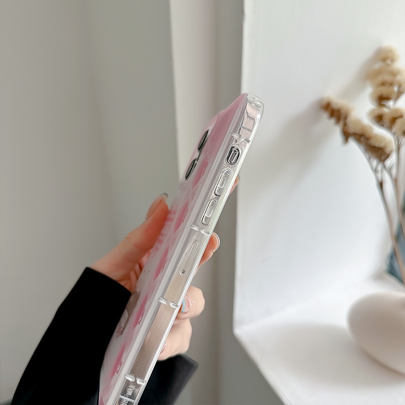 Ốp Điện Thoại Túi Khí Chống Sốc Hình Cô Gái Cho iphone14promax / 13 / 12 / 11 / XR / XS / X / XSMAX / 6 / 6SPLUS / 7 / 8PLUS