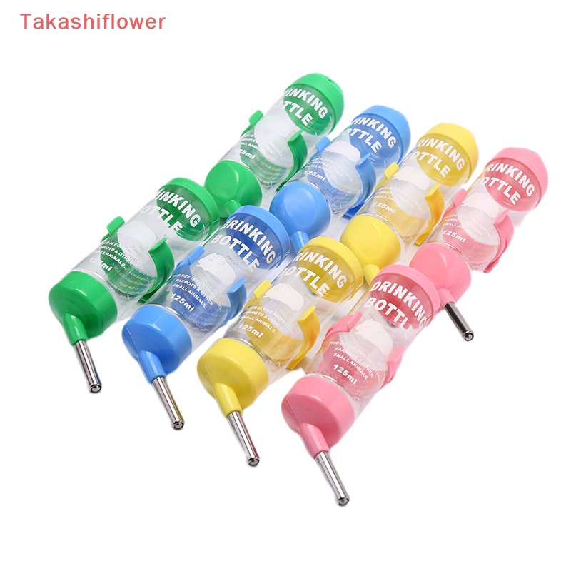 Bình Nước Nhựa 125ml Gắn Lồng Nuôi Chuột Hamster Tiện Dụng