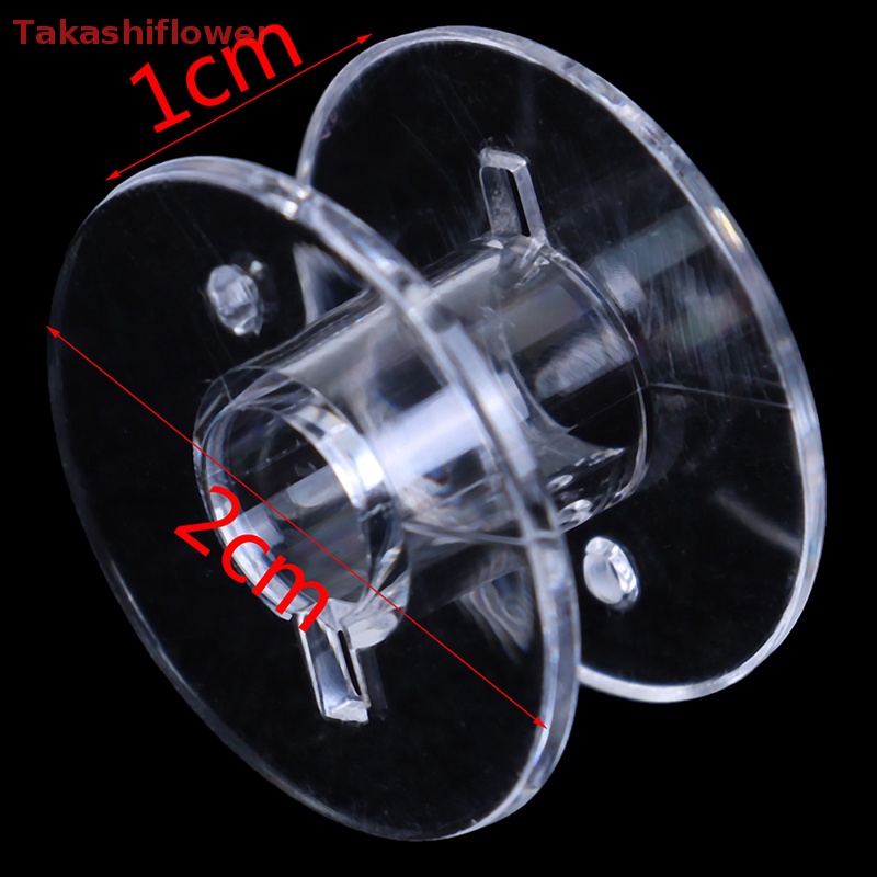 Set 10 / 50 Suốt Chỉ Bằng Nhựa Chuyên Dụng Cho Máy May