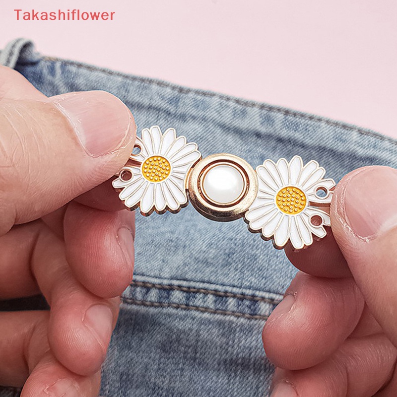 (Takashiflower) Nút Cài Quần Có Thể Thu Gọn Và Tái Sử Dụng