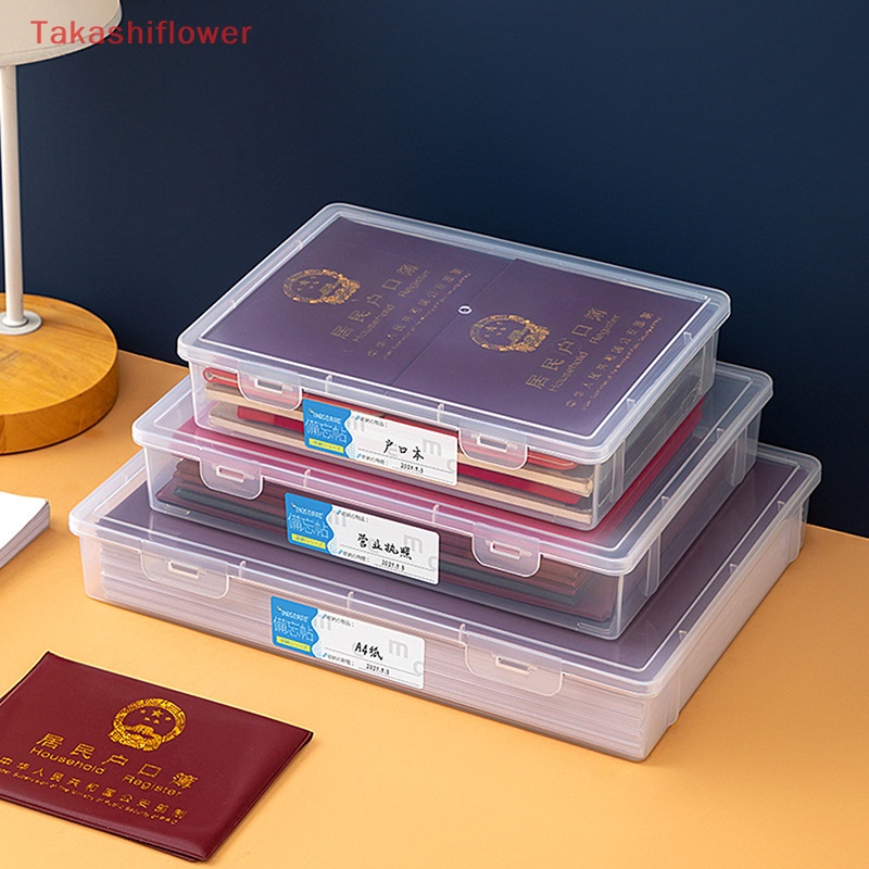 Hộp Đựng Tài Liệu Khổ A4 Để Bàn Tiện Dụng