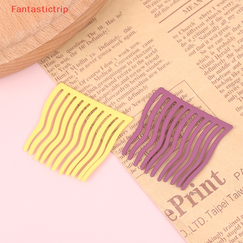 Kẹp Tóc Kim Loại Cố Định Tóc Mái Phong Cách Hàn Quốc Ngọt Ngào Cho Nữ Fantastictrip] Mới