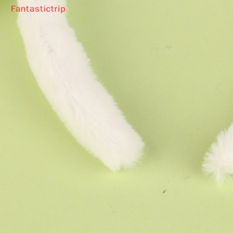 Băng Đô Cài Tóc Hình Tai Cún Hoạt Hình Bằng Lông Nhung Dễ Thương Xinh Xắn