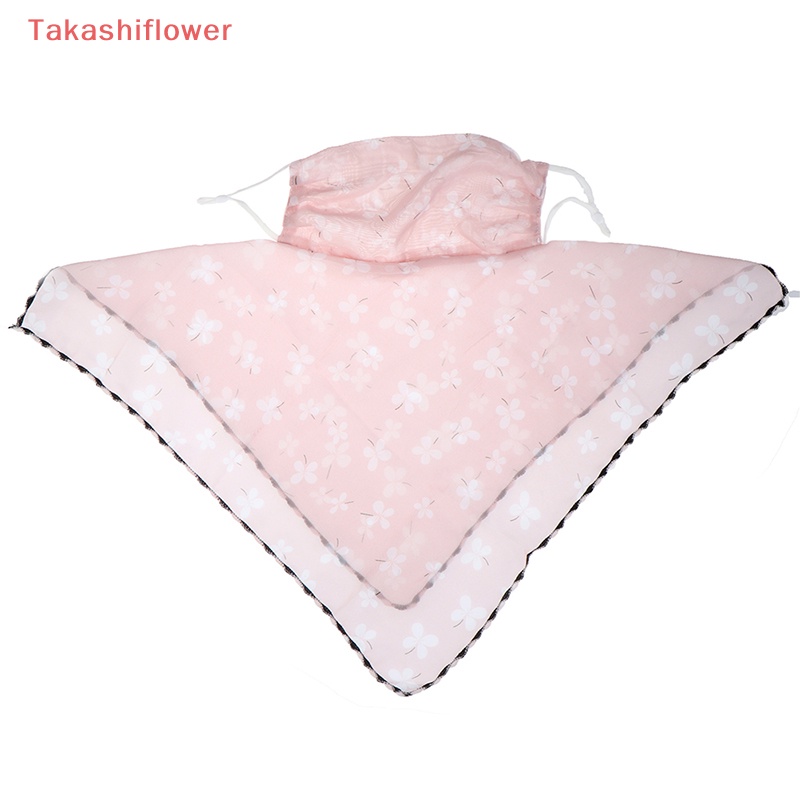(Takashiflower) Khăn Che Mặt Nạ Lụa Chống Nắng Bảo Vệ Miệng Khi Lái Xe Khẩu Trang Chiffon Che Phủ Mũi Chống Tia UV Khi Đi Ra Ngoài