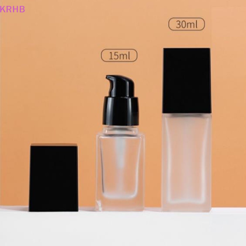 Lọ Đựng Kem Nền Dạng Lỏng 15 / 30ml Tiện Dụng Khi Đi Du Lịch