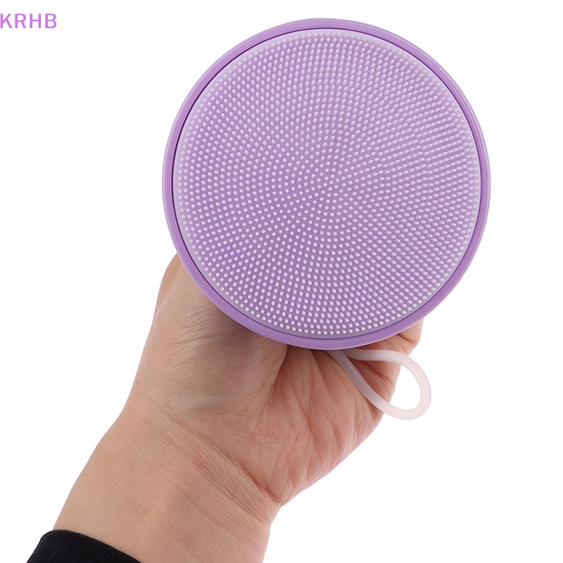 1 Cọ Rửa Mặt Silicone Làm Sạch Mụn Đầu Đen Mới