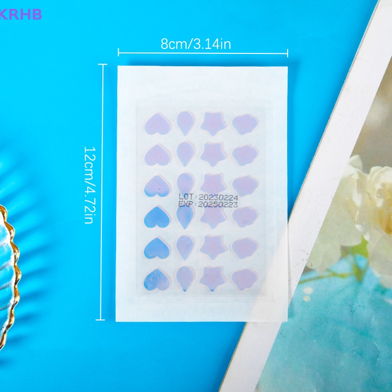 Miếng Dán Hỗ Trợ Giảm Mụn Hydrocolloid Vô Hình KRHB Mới