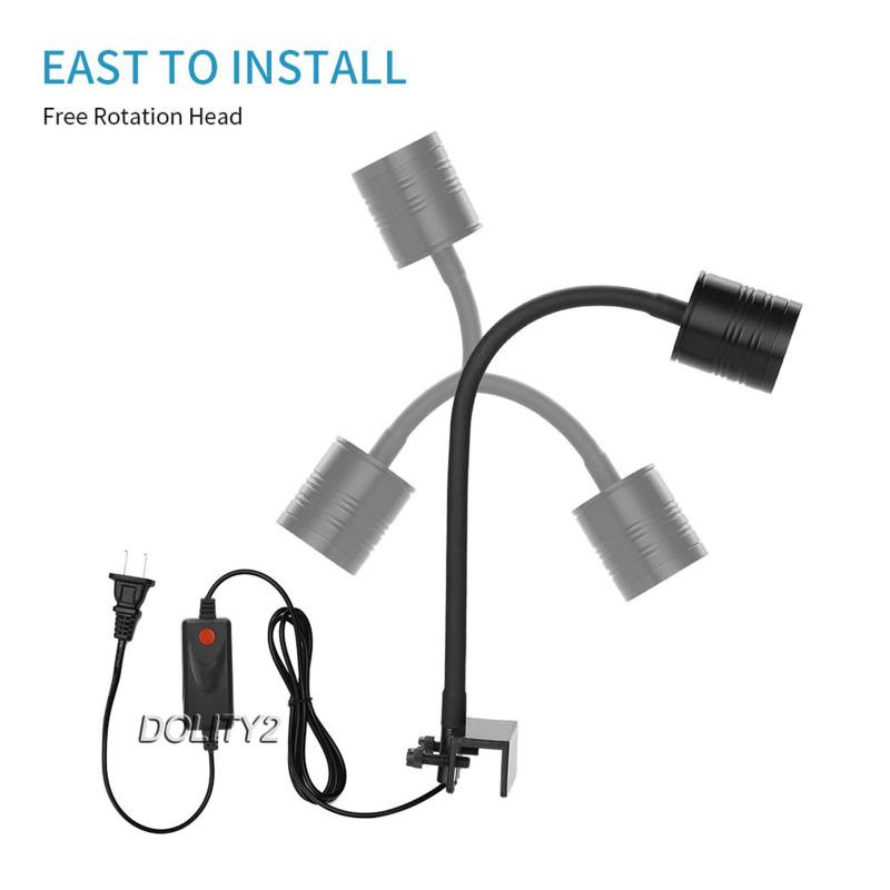 [Dolity2] Đèn LED Chiếu Sáng Cho Bể Cá Cảnh Phích Cắm EU