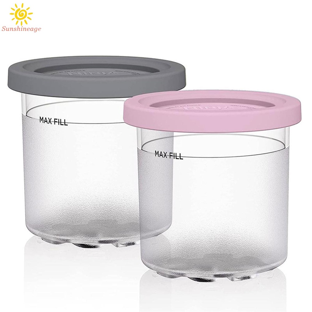 Bộ 2 Hộp Đựng Và Nắp Đậy Cho Kem Tương Thích NC299AMZ / NC300s