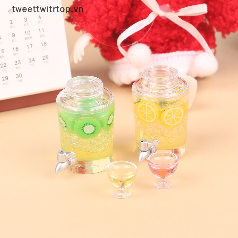 Xô Đựng Trái Cây Mini Trang Trí Tiểu Cảnh