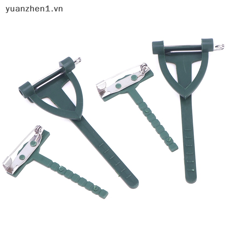 Set 10 Ghim Cài Áo Hình Tam Giác / Hoa Nghệ Thuật DIY