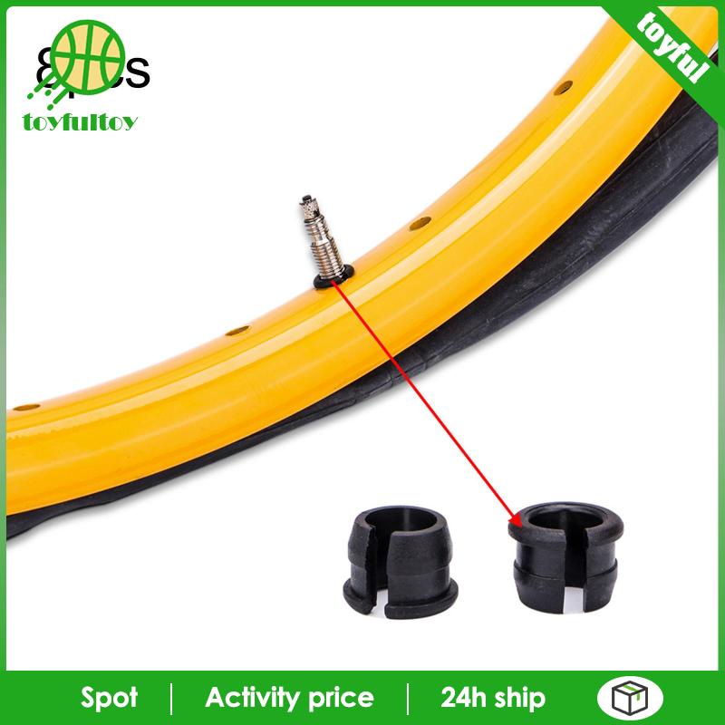 Set 8 Đai Ốc Chân Không 6mm Chuyên Dụng Cho Lốp Xe Đạp Leo Núi / Xe Máy