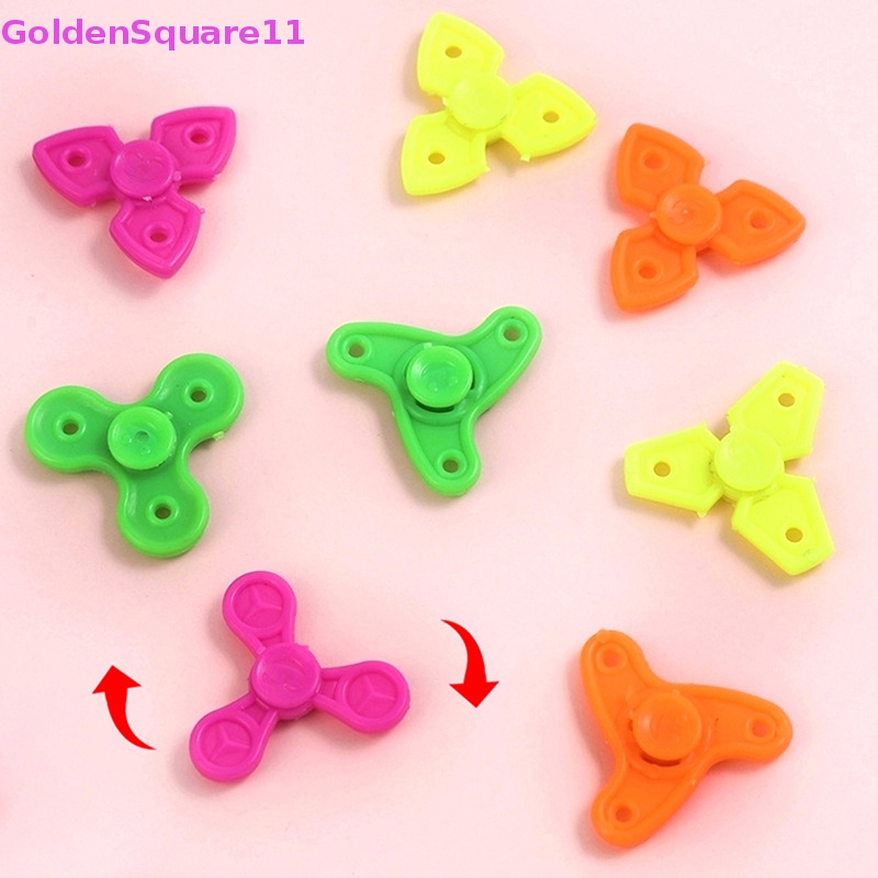 Set 10 Con Quay Đồ Chơi Fidget Spinner MàU VàNg Vui NhộN Cho Trẻ Em