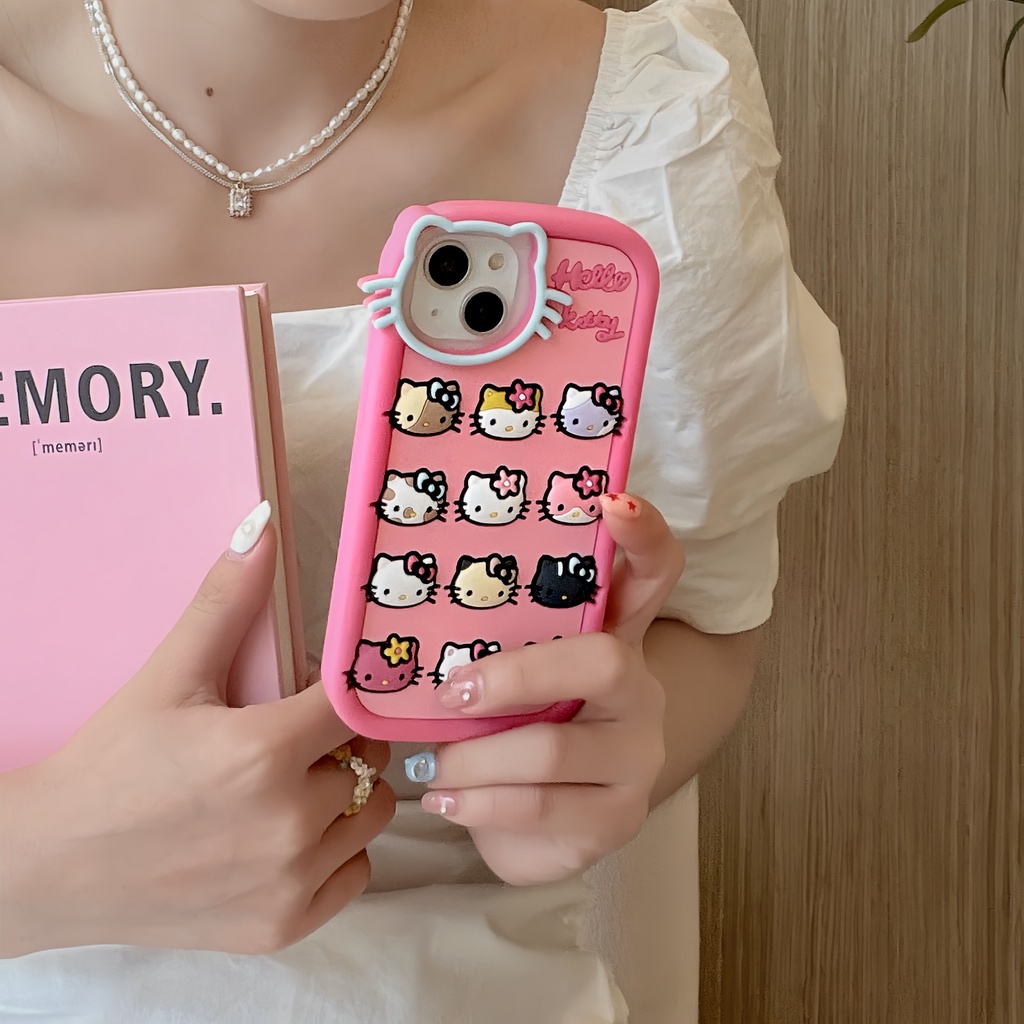 Ốp Điện Thoại Silicon Chống Sốc In Hình Mèo Hoạt Hình Dễ Thương Cho iPhone 14 14PRO max 13 12PRO max 13pro max 11