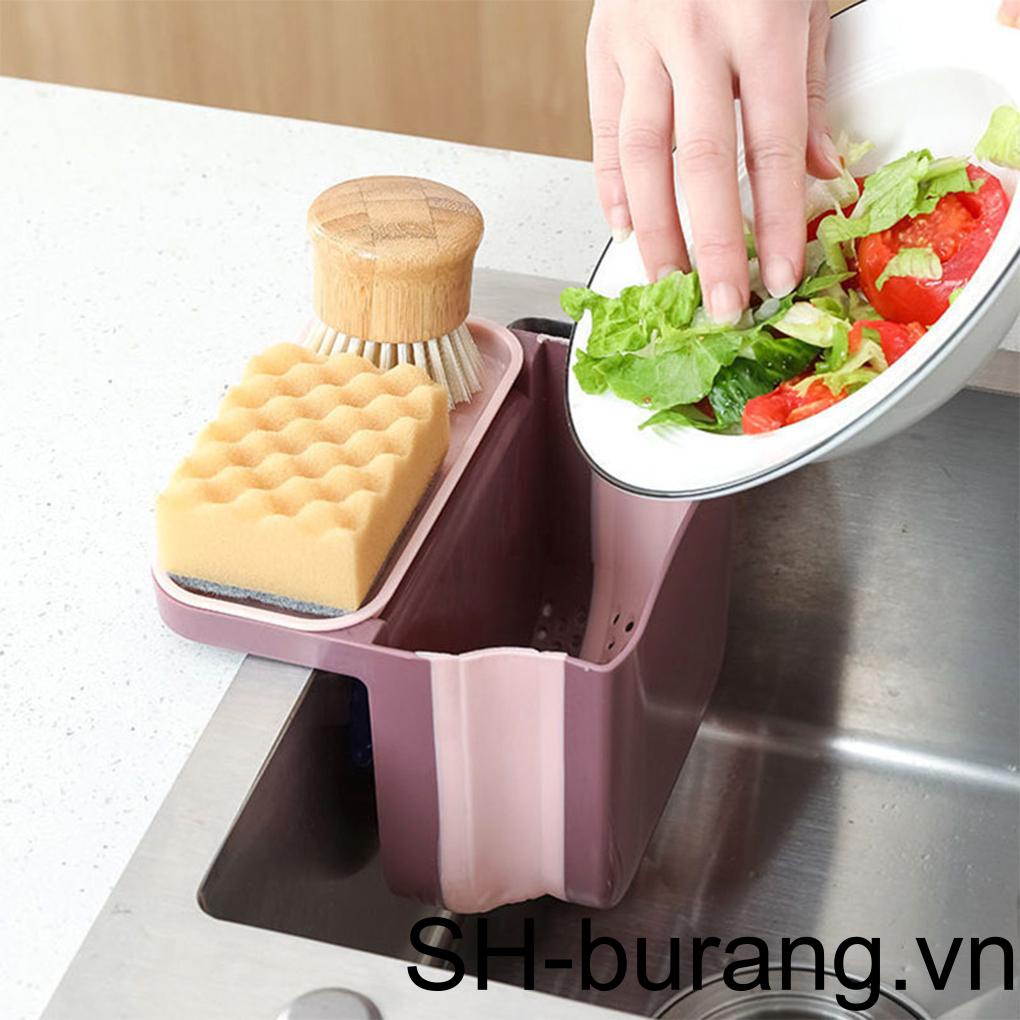 Giá Đỡ Miếng Rửa Chén Chống Tắc Nghẽn Đa Năng Tiện Dụng Cho Bồn Rửa Nhà Bếp