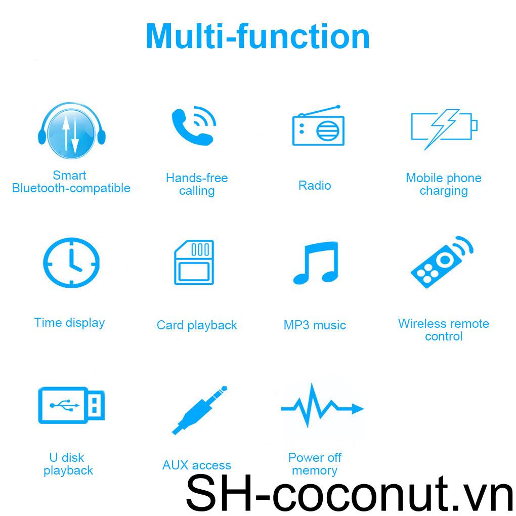Máy Nghe Nhạc MP3 12V Bluetooth / - Tương Thích Với Điều Khiển Từ Xa Cho Xe Hơi