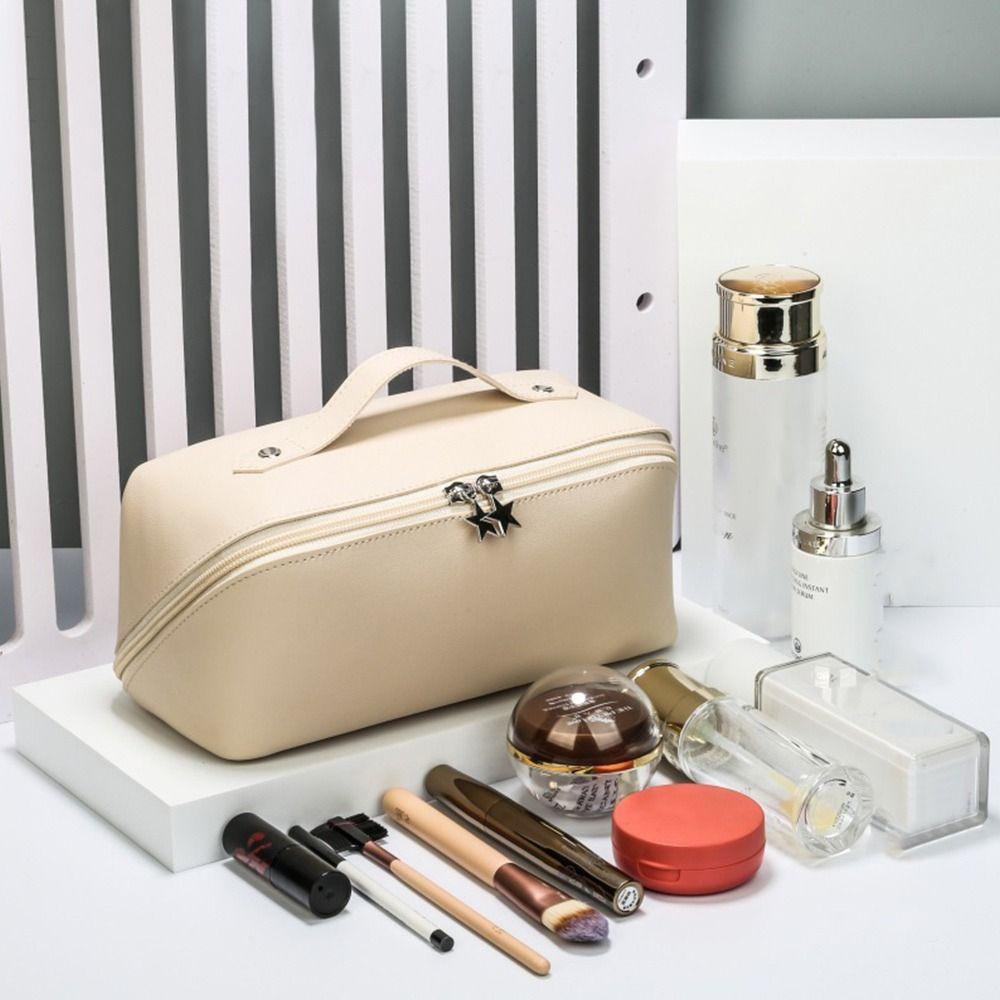 Túi Đựng Mỹ Phẩm Da PU Chống Thấm Nước Đa Năng Dành Cho Nữ