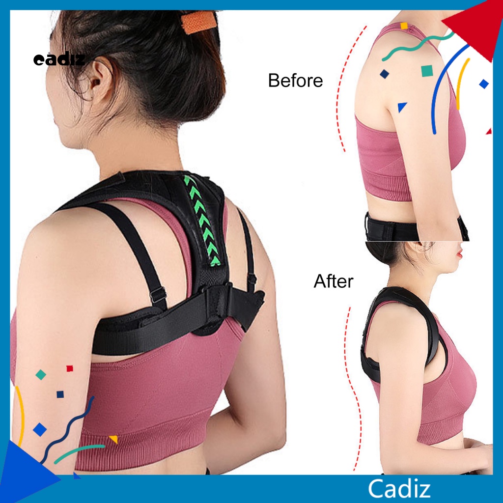 Đai Đeo Vai Hỗ Trợ Nâng Điều Chỉnh Tư Thế Bằng Mút Xốp Thông Dụng