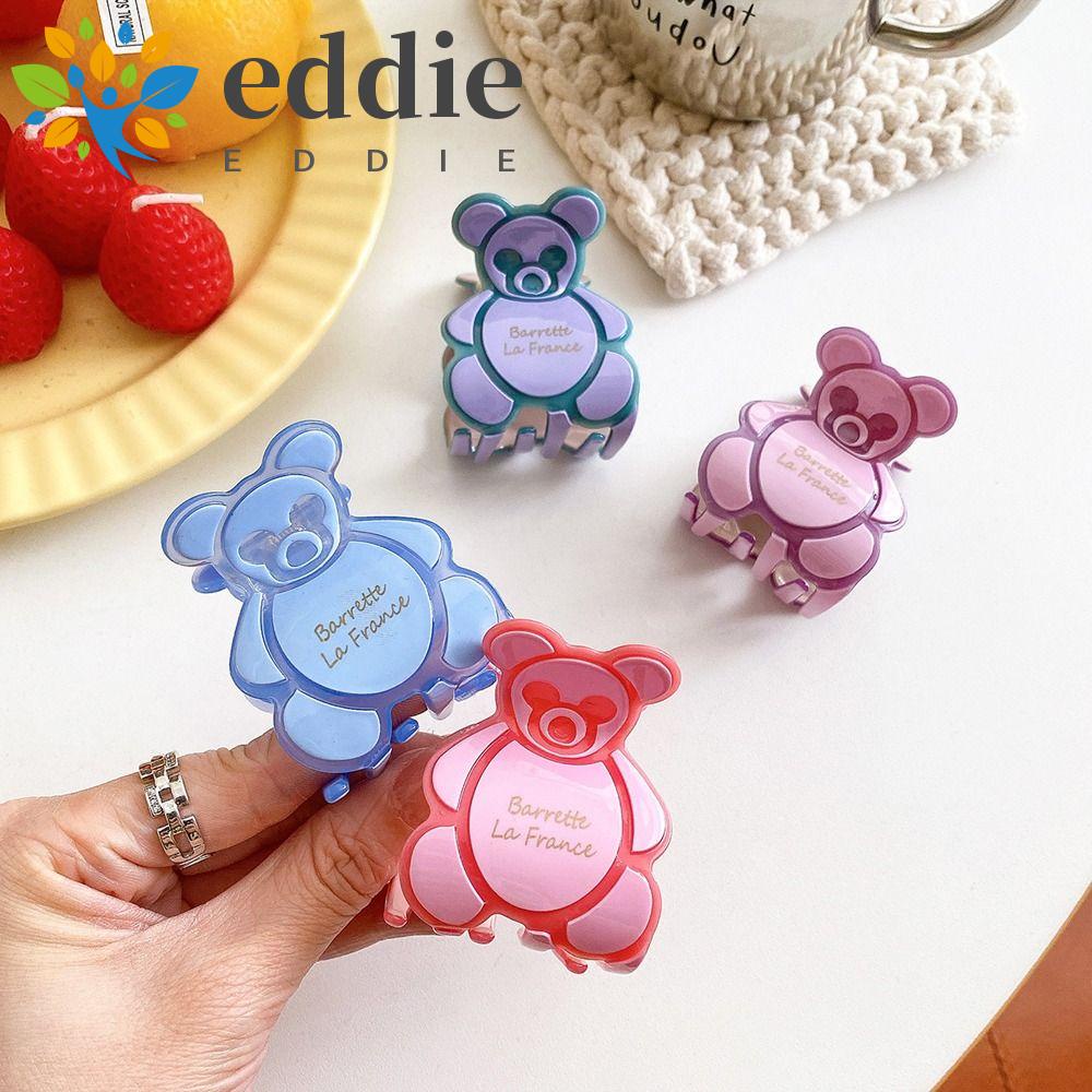 Kẹp Tóc Đuôi Ngựa Hình Gấu 26Eddie Dễ Thương Phong Cách Hàn Quốc Cho Nữ