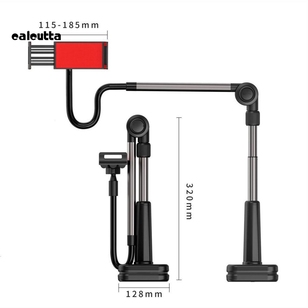 [calcutta] Giá Đỡ Điện Thoại Bằng Hợp Kim Nhôm Góc Rộng 360 Độ Có Thể Điều Chỉnh Được