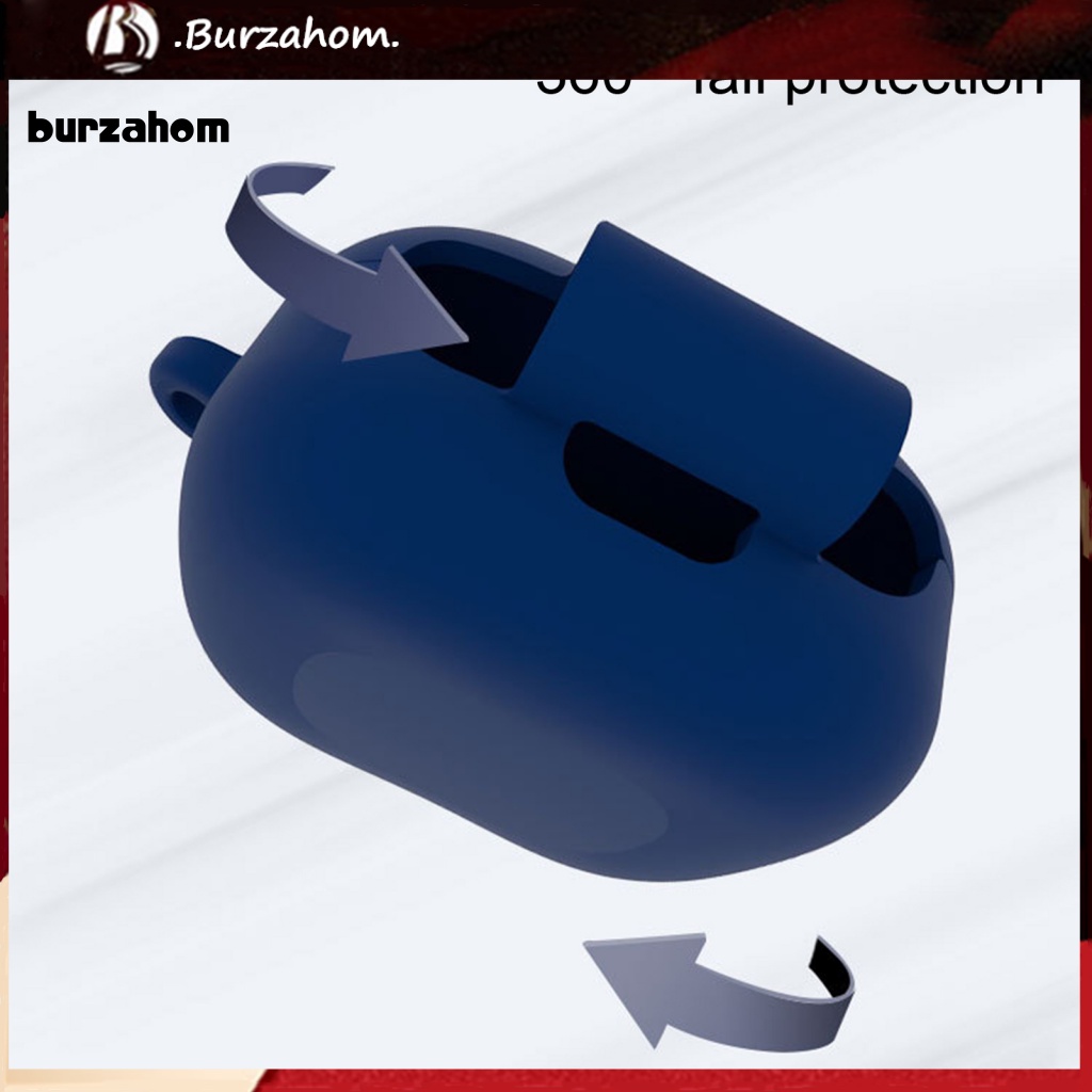 Vỏ Bảo Vệ Hộp Sạc Tai nghe không dây JBL C260 Bằng Silicon Mềm Có Móc Khóa