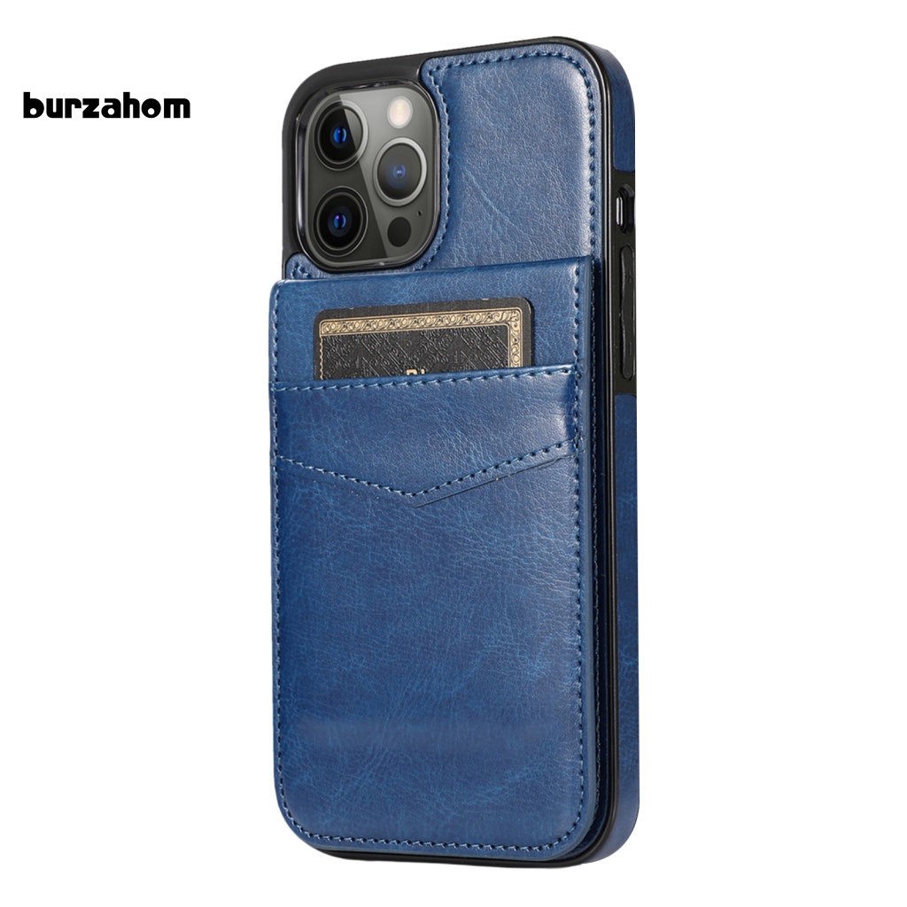 Bao Da Điện Thoại Kèm Ngăn Đựng Thẻ Chống Sốc Chống Trầy Xước Cho iPhone 14