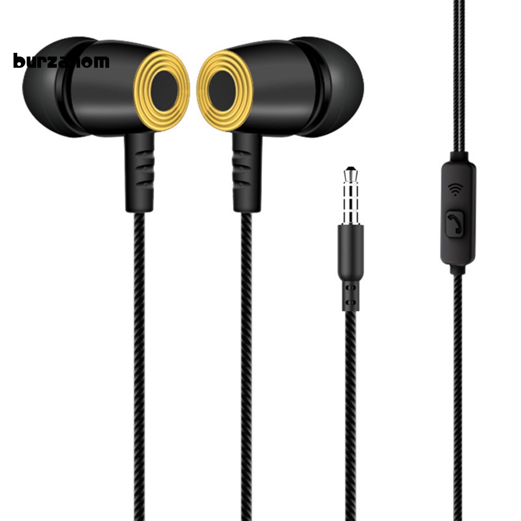 Tai Nghe Nhét Tai Jack 3.5mm Âm Thanh Siêu Trầm Có Micro Cho Điện Thoại Android