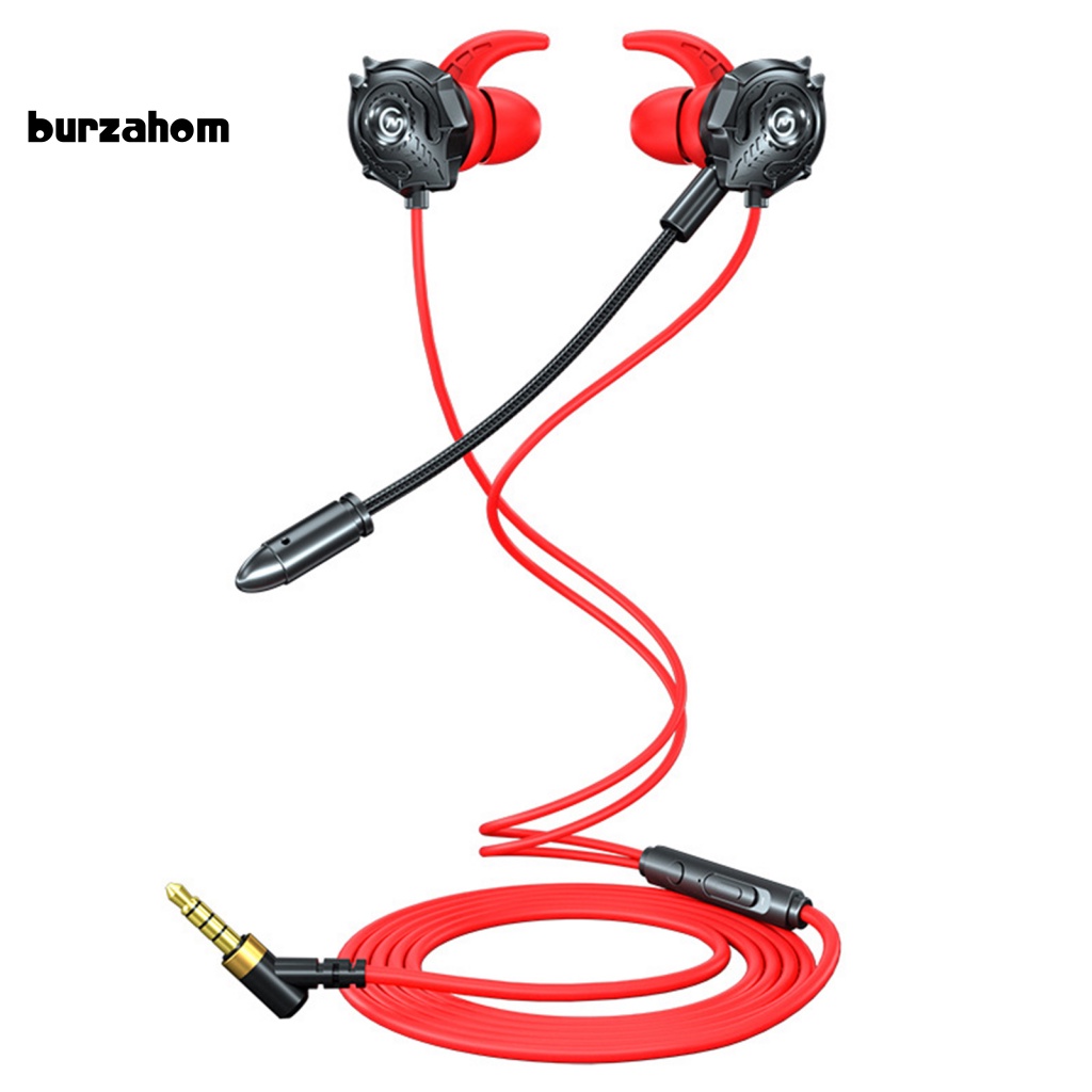 Tai Nghe Nhét Tai Bur G500 Có Micro Thiết Kế Dáng Chữ L Tiện Dụng