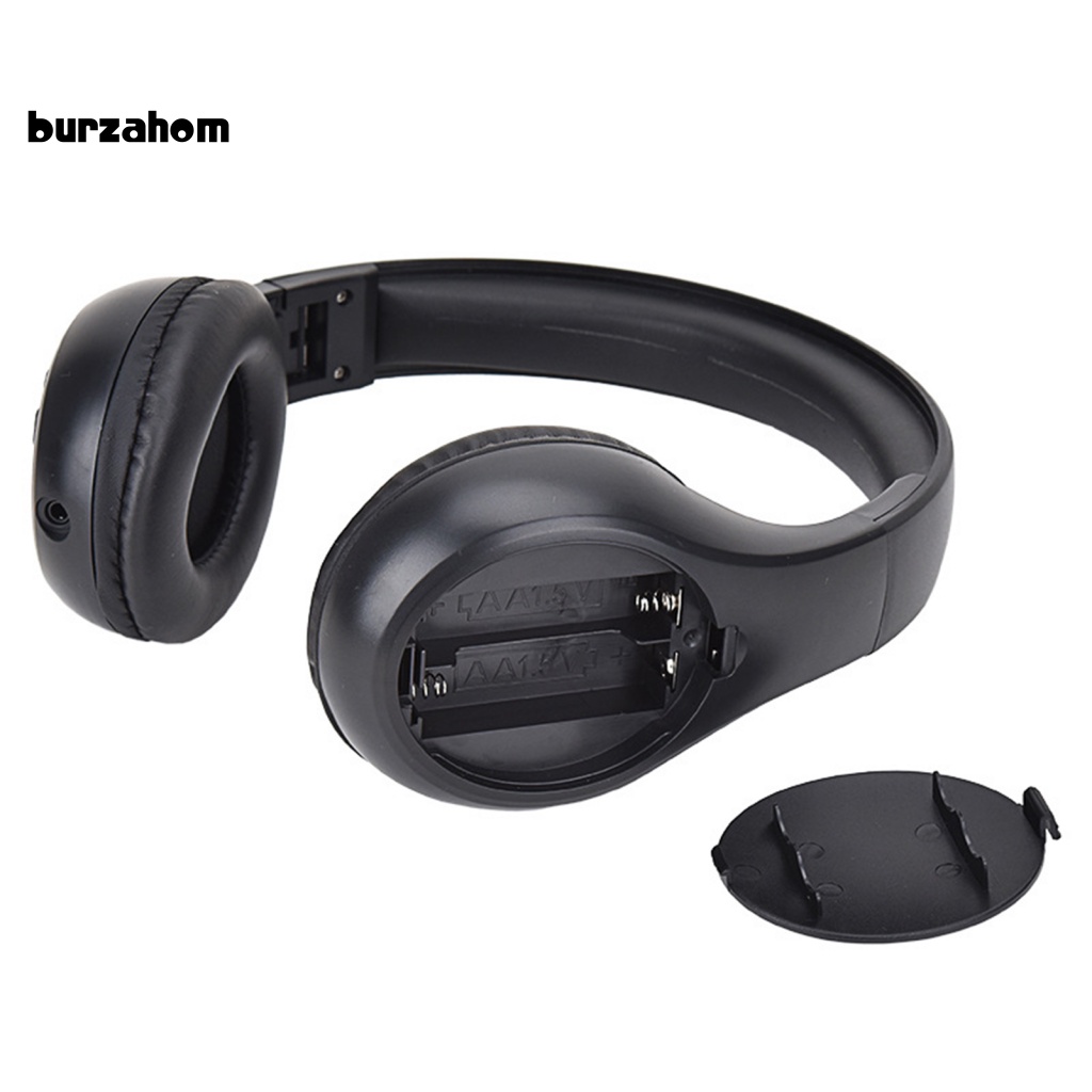 Tai Nghe FM Không Dây Bur HRD-600 Có Màn Hình LCD Jack 3.5mm Có Thể Gấp Gọn Dùng Dạy Học