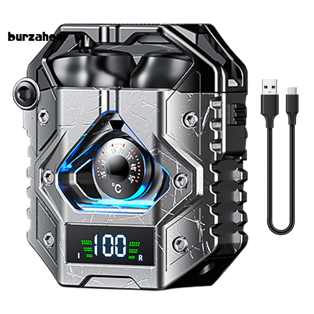 Tai Nghe Nhét Tai Không Dây Bluetooth 5.3 Âm Thanh Nổi Mini Giảm Tiếng Ồn Màn Hình LED Kỹ Thuật Số