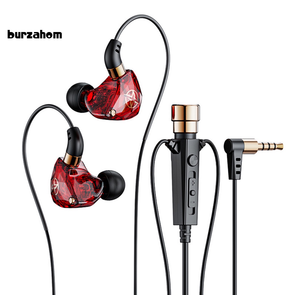 Tai Nghe Nhét Tai Jack 3.5mm Có Micro Chống Ồn Chuyên Dụng Cho Điện Thoại