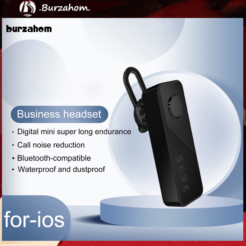 Tai nghe không dây Móc Vành Tai Giảm Tiếng Ồn Chống Thấm Nước IPX5 Màn Hình LED Kỹ Thuật Số