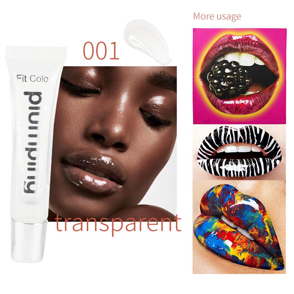 Son Bóng Dầu Làm Đầy Môi 8 Màu Sắc Phù Hợp Với Hiệu Ứng Miệng To W9A1