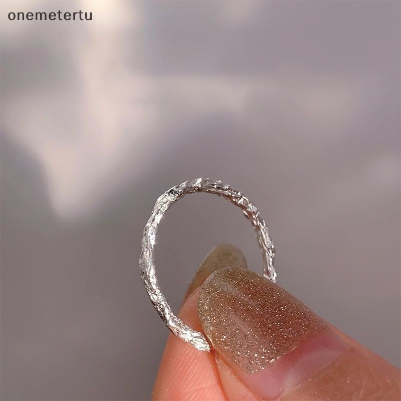 Onemetertu Nhẫn Hở Điều Chỉnh Được Thiết Kế Đơn Giản Thời Trang Cá Tính Cho Nữ EN