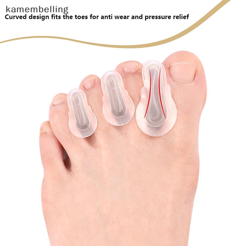 Kamembelling 1 Dụng Cụ Tách Ngón Chân Bằng Silicone