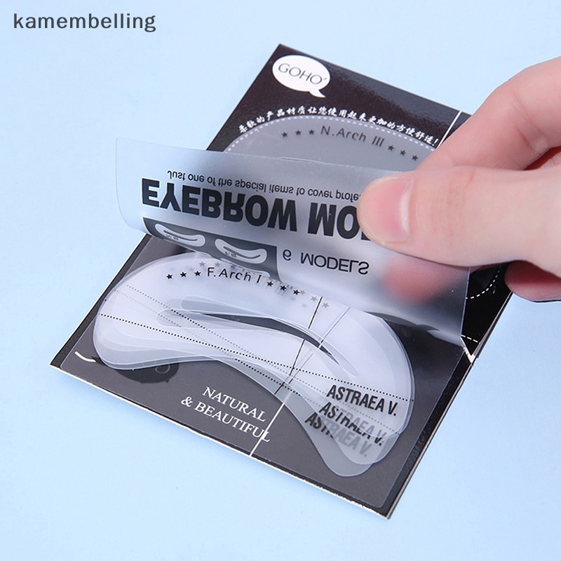 Khuôn Tô Lông Mày 6 Kiểu kamembelling DIY