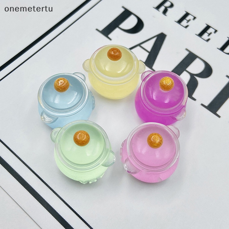 Mô Hình Nồi Sữa Mini Bằng Nhựa Phát Quang Độc Đáo