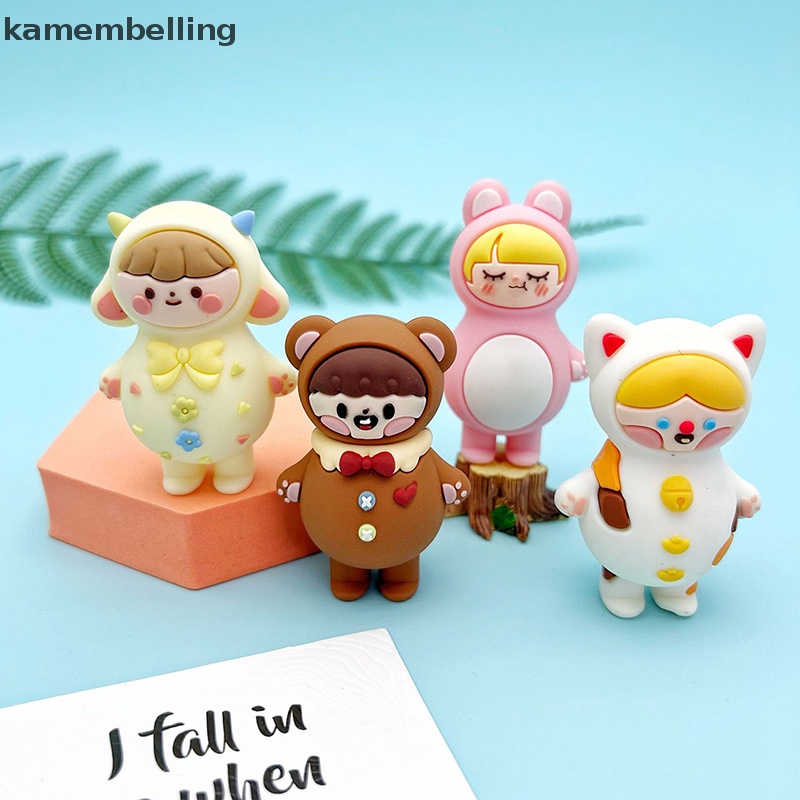 Móc Khóa Trang Trí Hình Cô Gái Dễ Thương Diy