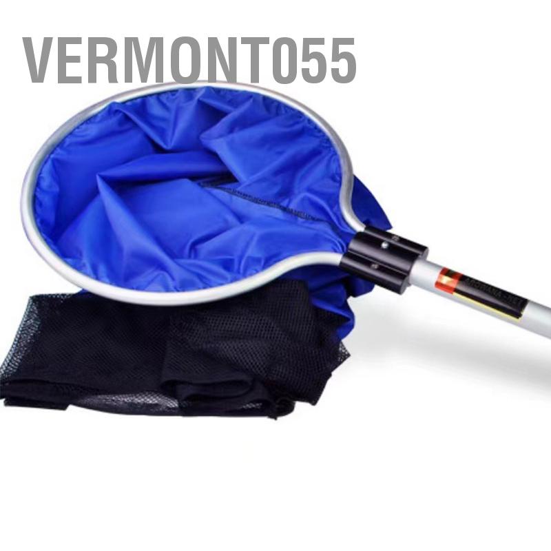 Vermont055 Lưới Đánh Cá Bán Thấm Mềm Vải Nylon Chống Trượt Nhôm Tay Cầm Chuyển Cho Koi Rồng