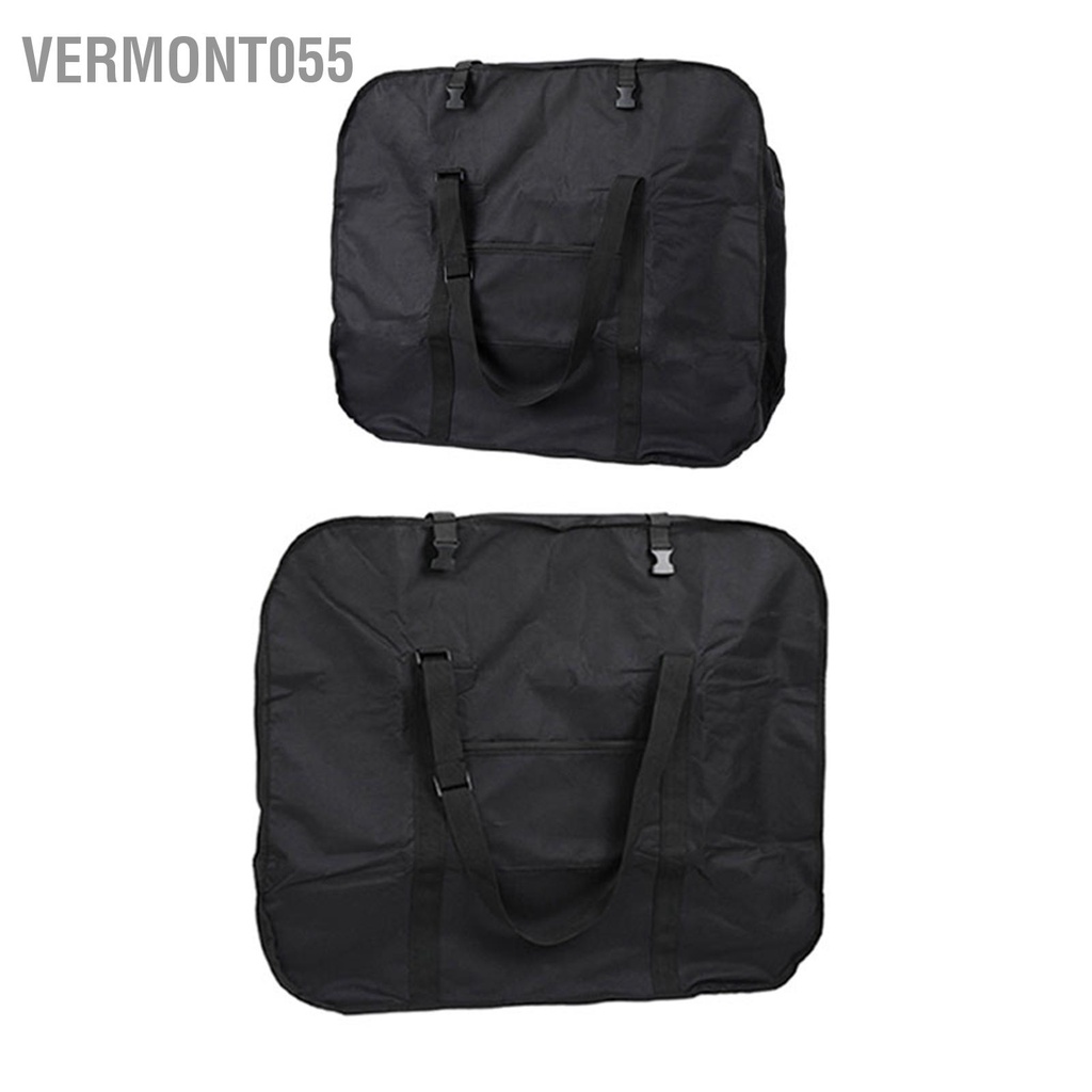 Vermont055 Túi Xe Đạp Gấp Tay Ga Hộp Đựng Du Lịch Dây Đeo Vai Có Thể Điều Chỉnh Cho Hoạt Động Ngoài Trời